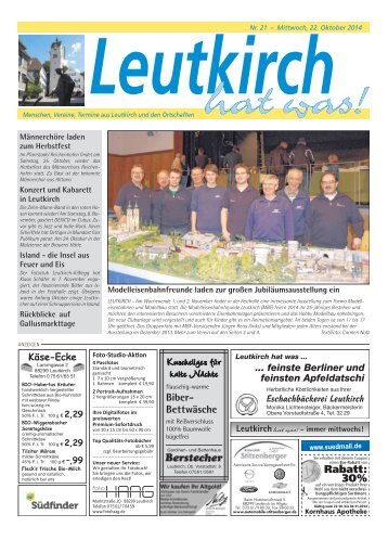 Leutkirch hat was 22.10.2014