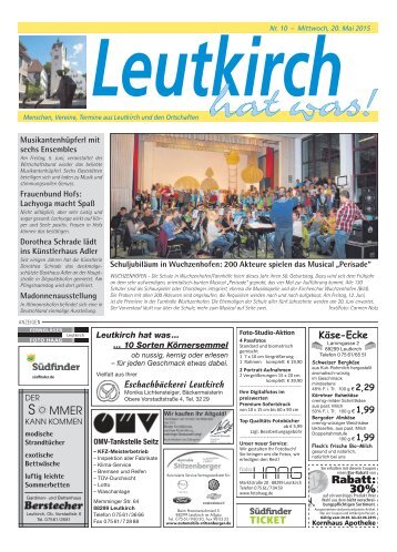 Leutkirch hat was 20.05.2015