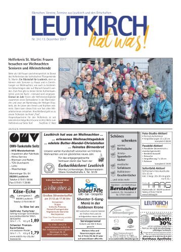 Leutkirch hat was 13.12.2017