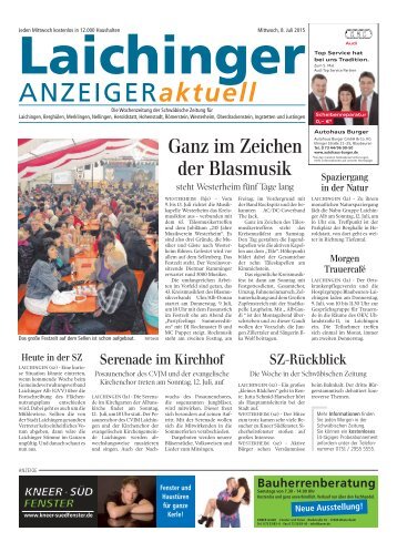 Laichinger Anzeiger 08.07.2015
