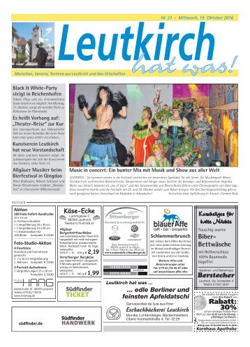 Leutkirch hat was 19.10.2016