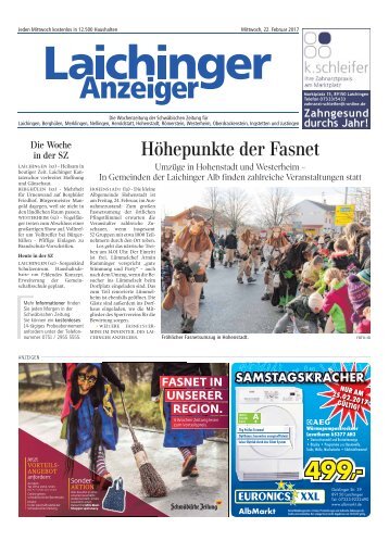 Laichinger Anzeiger 22.02.2017