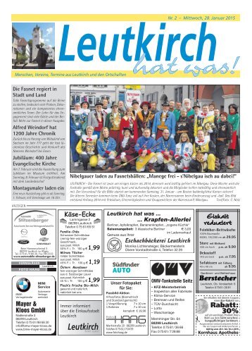 Leutkirch hat was 28.01.2015