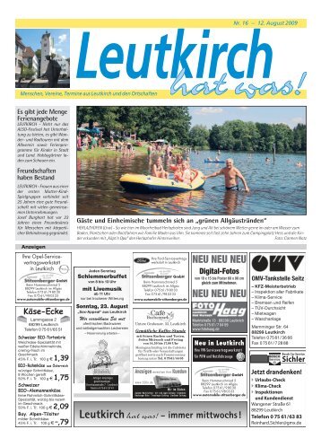 Leutkirch hat was 12.08.2009
