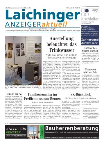 Laichinger Anzeiger 22.05.2013