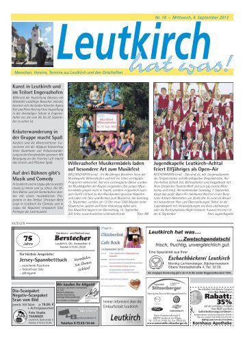 Leutkirch hat was 04.09.2013