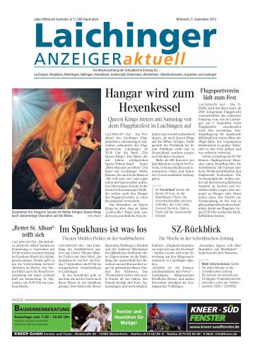 Laichinger Anzeiger 05.09.2012