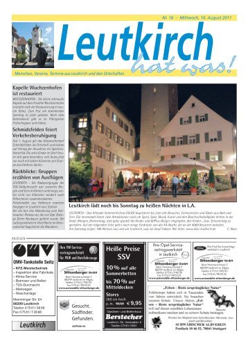 Leutkirch hat was 10.08.2011