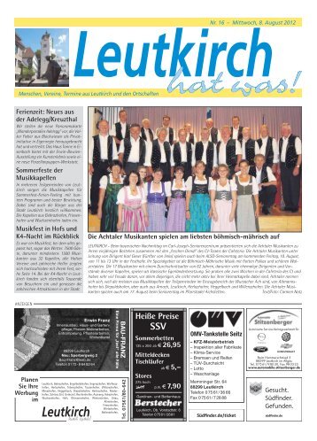Leutkirch hat was 08.08.2012