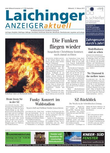 Laichinger Anzeiger 13.02.2013
