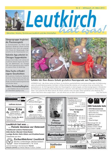 Leutkirch hat was 25.03.2015