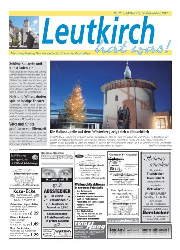 Leutkirch hat was 14.12.2011
