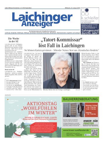 Laichinger Anzeiger 23.01.2019