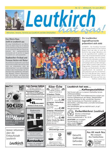 Leutkirch hat was 13.06.2012