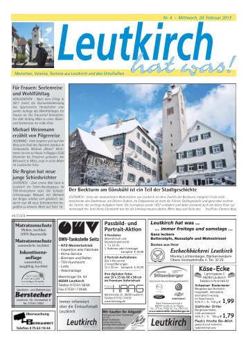 Leutkirch hat was 20.02.2013
