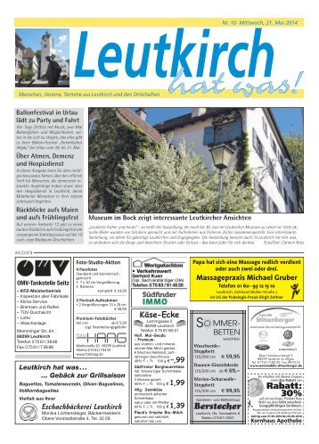 Leutkirch hat was 21.05.2014