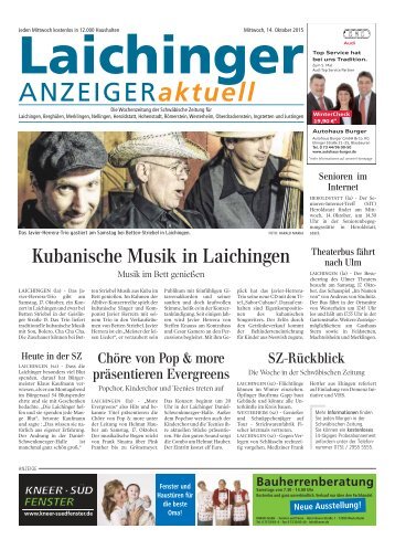 Laichinger Anzeiger 14.10.2015