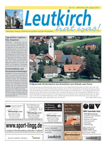 Leutkirch hat was 24.08.2011