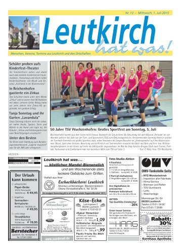 Leutkirch hat was 01.07.2015