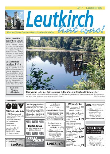 Leutkirch hat was 09.09.2009