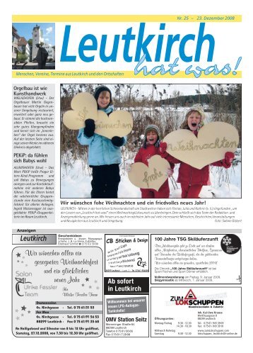 Leutkirch hat was 23.12.2008