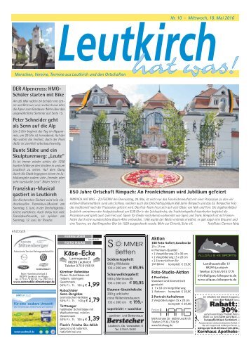 Leutkirch hat was 18.05.2016