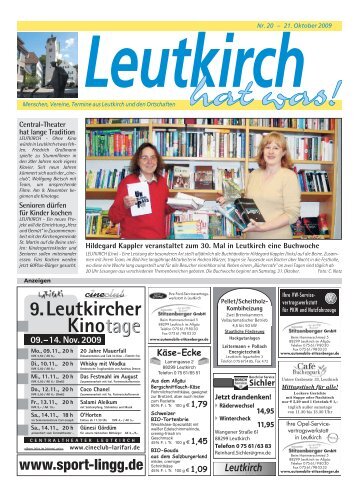 Leutkirch hat was 21.10.2009