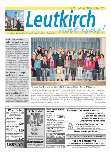 Leutkirch hat was 16.11.2011