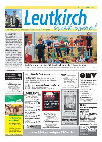 Leutkirch hat was 09.03.2011