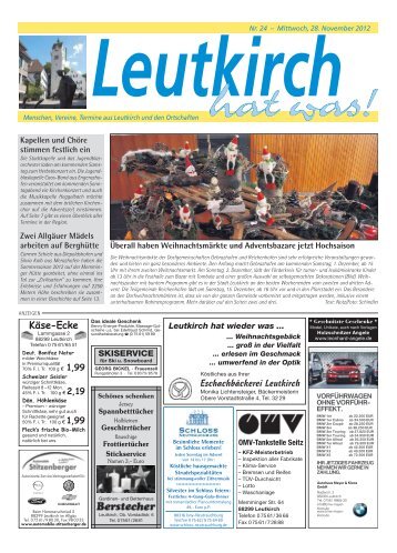 Leutkirch hat was 28.11.2012
