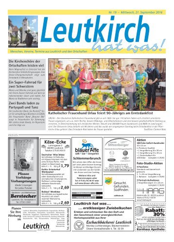 Leutkirch hat was 21.09.2016