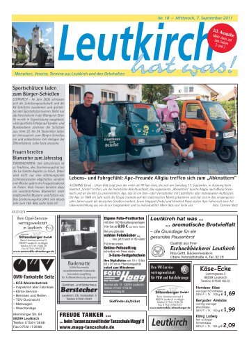 Leutkirch hat was 07.09.2011