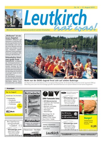 Leutkirch hat was 11.08.2010