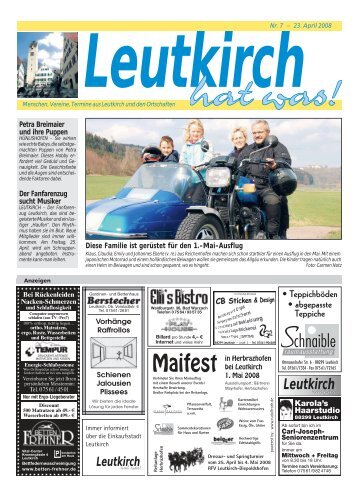 Leutkirch hat was 23.04.2008