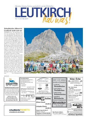 Leutkirch hat was 31.05.2017