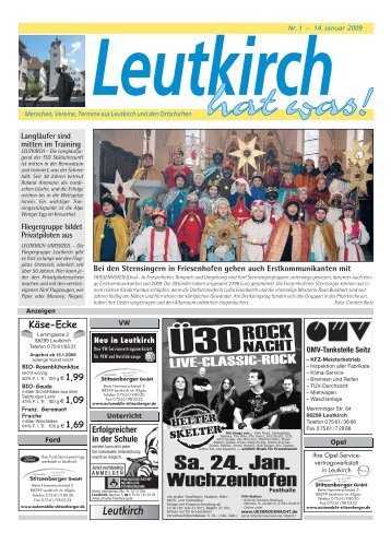 Leutkirch hat was 14.01.2009