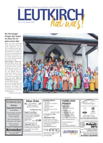 Leutkirch hat was 10.01.2018