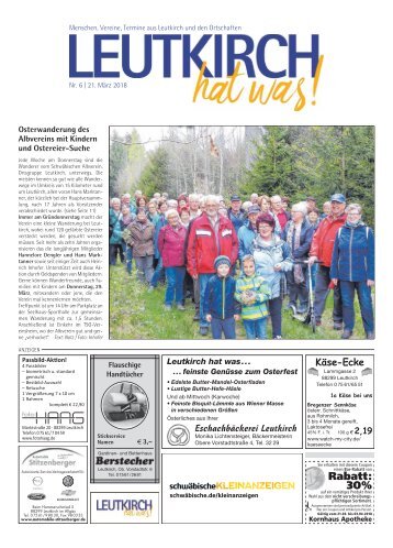 Leutkirch hat was 21.03.2018