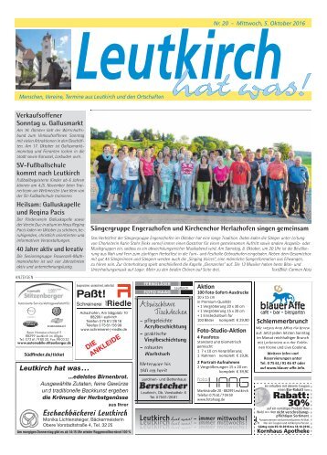 Leutkirch hat was 05.10.2016