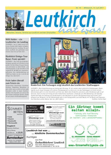 Leutkirch hat was 13.07.2011