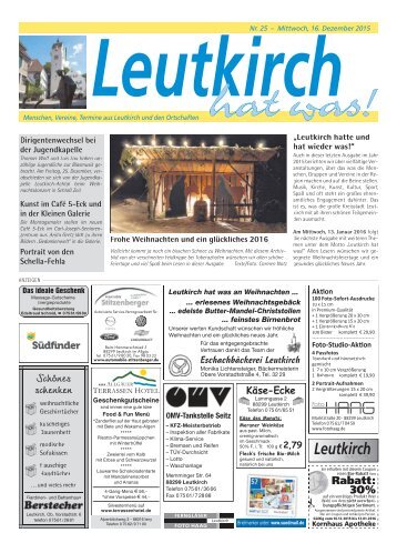Leutkirch hat was 16.12.2015