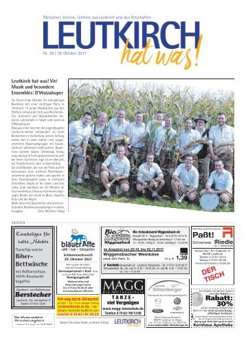 Leutkirch hat was 18.10.2017