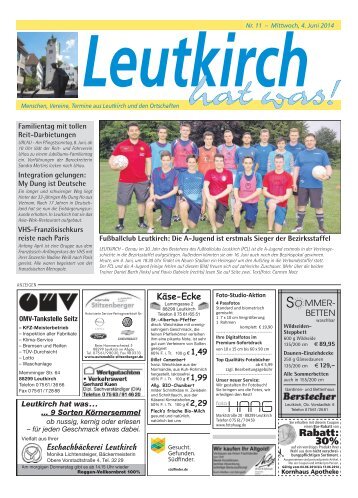 Leutkirch hat was 04.06.2014