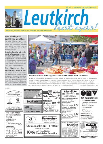 Leutkirch hat was 16.10.2013