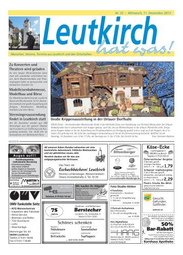 Leutkirch hat was 11.12.2013