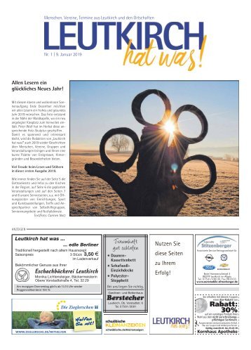 Leutkirch hat was 09.01.2019