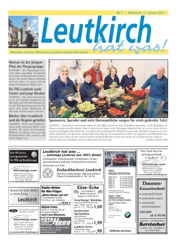Leutkirch hat was 11.01.2012
