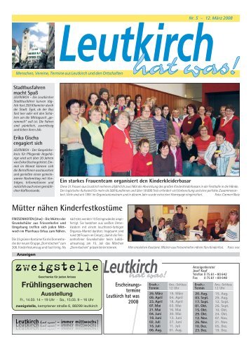 Leutkirch hat was 12.03.2008