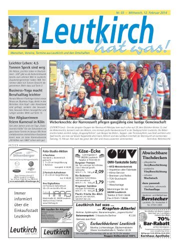 Leutkirch hat was 12.02.2014