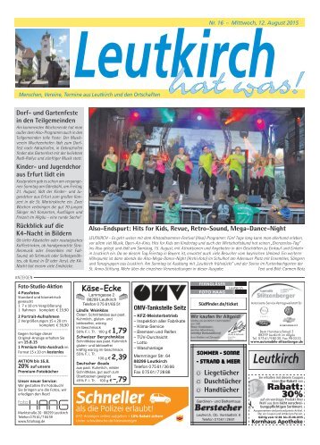 Leutkirch hat was 12.08.2015
